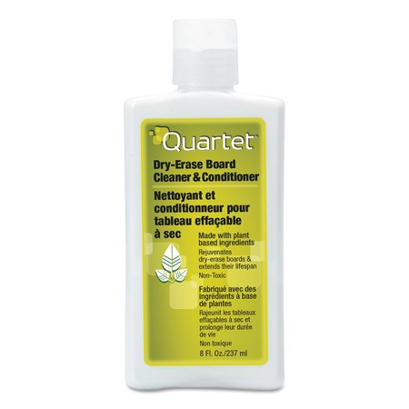 QUARTET Whiteboard Conditioner/Cleaner for Dry Erase Boards, 8 oz Bottle 551E